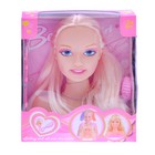 Кукла-манекен для создания причёсок, "Стильная причёска" с аксессуарами - Фото 2