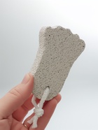 Пемза для педикюра «Ступня», с подвесом, 9×6 см, в коробке, белая - Фото 4