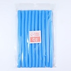 Бигуди «Бумеранг», d=1.3 см, 24 см, 10 шт., голубое - Фото 3