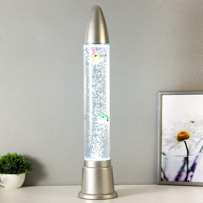 Светильник "Ракета" LED, лава, аквариум h=60 см RISALUX - Фото 1