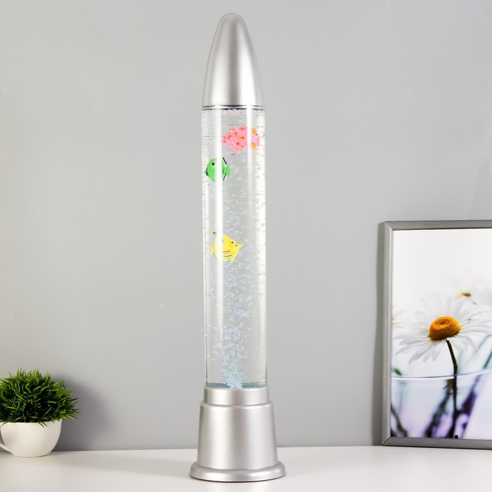 Светильник "Ракета" LED, лава, аквариум h=60 см RISALUX - фото 1880230851