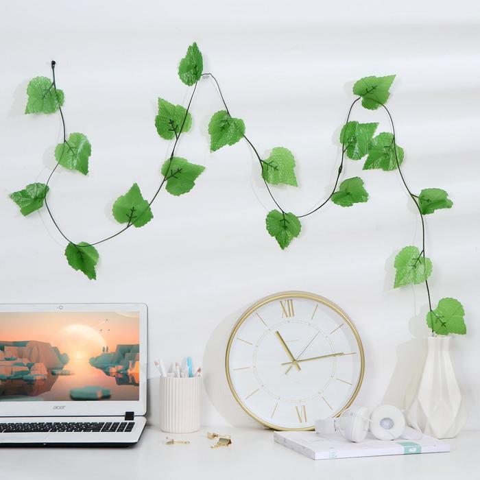 Лиана искусственная «Лист резной», 2.3 м, (фасовка 12 шт.) - Фото 1