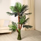 Дерево искусственное "Пальма" 150 см (основание ствола 17х14 см) - фото 5800701