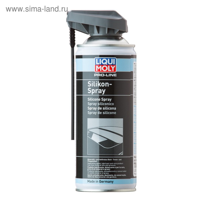Бесцветная смазка-силикон LiquiMoly Pro-Line Silikon-Spray , 0,4 л (7389) - Фото 1