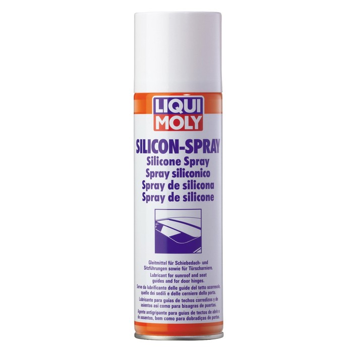 Бесцветная смазка-силикон LiquiMoly Silicon-Spray, 0,3 л (3955)