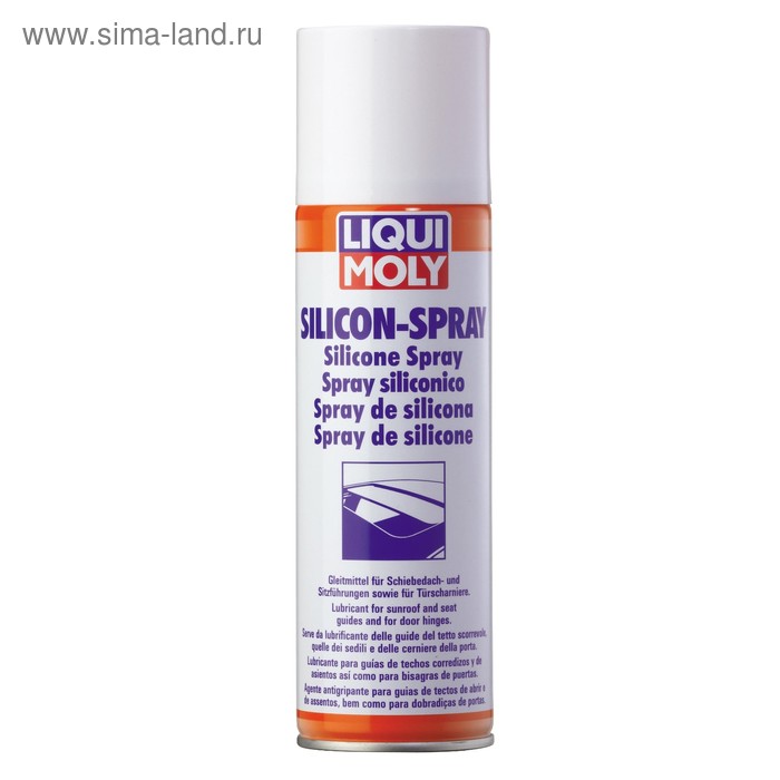 Бесцветная смазка-силикон LiquiMoly Silicon-Spray, 0,3 л (3955)