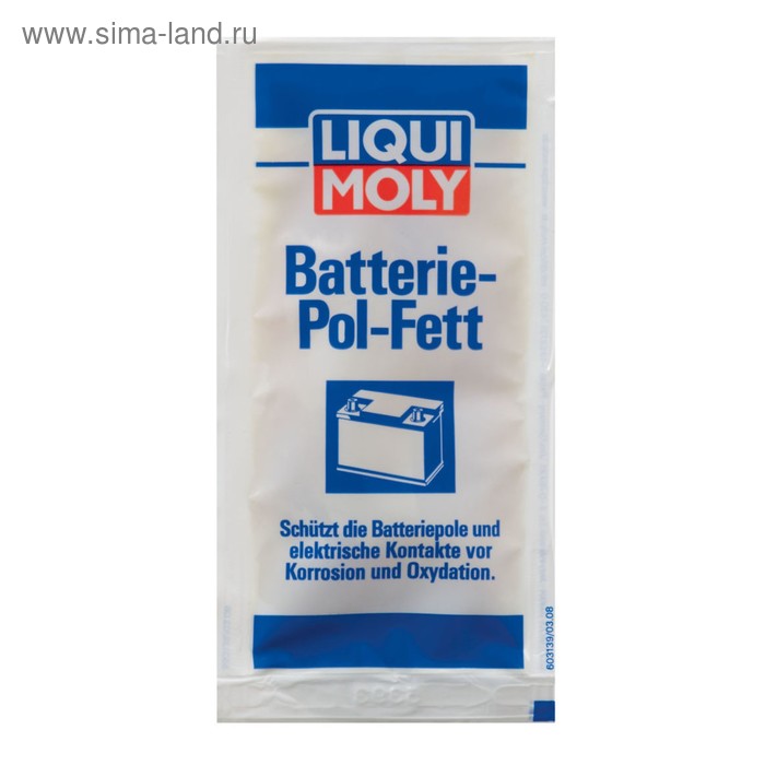 Смазка для электроконтактов LiquiMoly Batterie-Pol-Fett, 0,01 кг (8045) - Фото 1