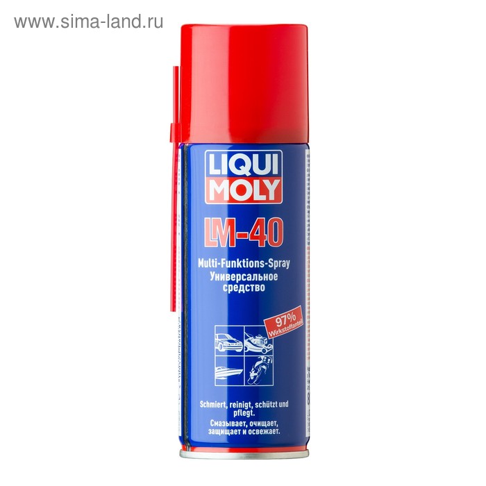 Универсальное средство LiquiMoly LM 40 Multi-Funktions-Spray, 0,2 л (8048) - Фото 1