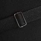 Сумка мужская Luris, для ноутбука, регулирующийся ремень, чёрная - Фото 5