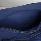Сумка спортивная, отдел на молнии, 2 наружных кармана, длинный ремень, цвет синий - Фото 3