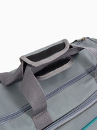 Сумка спортивная на молнии, 3 наружных кармана, большой размер, цвет серый - фото 65283775