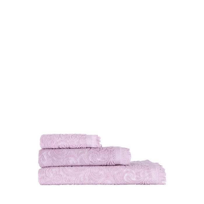 Полотенце Esra, размер 50х90 см, цвет грязно-розовый
