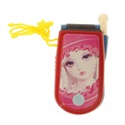 Телефон раскладушка, световые и звуковые эффекты, работает от батареек - Фото 1