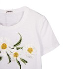 Комплект женский (футболка, шорты), цвет белый, р. 46, рост 175 - Фото 6