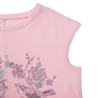 Пижама женская (футболка,шорты) 221хр1883П цвет розовый, р-р 44 - Фото 4