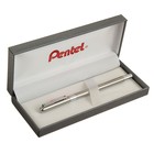 Ручка гелевая Pentel Energel Roller, в подарочном футляре, металлический корпус, чернила черные, узел 0.5 мм. Сменный стержень - LRN5 - Фото 2