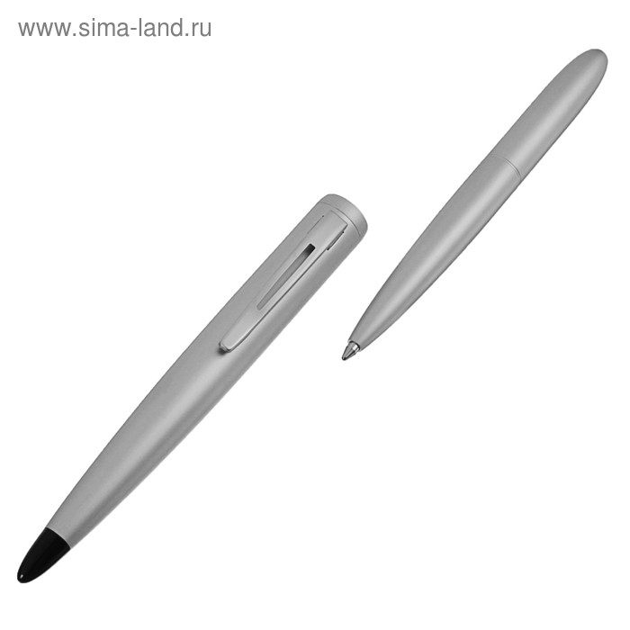 Ручка шариковая Scrinova Compact (указка) стержень тип G2 (объемный для ручки Parker), в футляре, хром 85816 - Фото 1