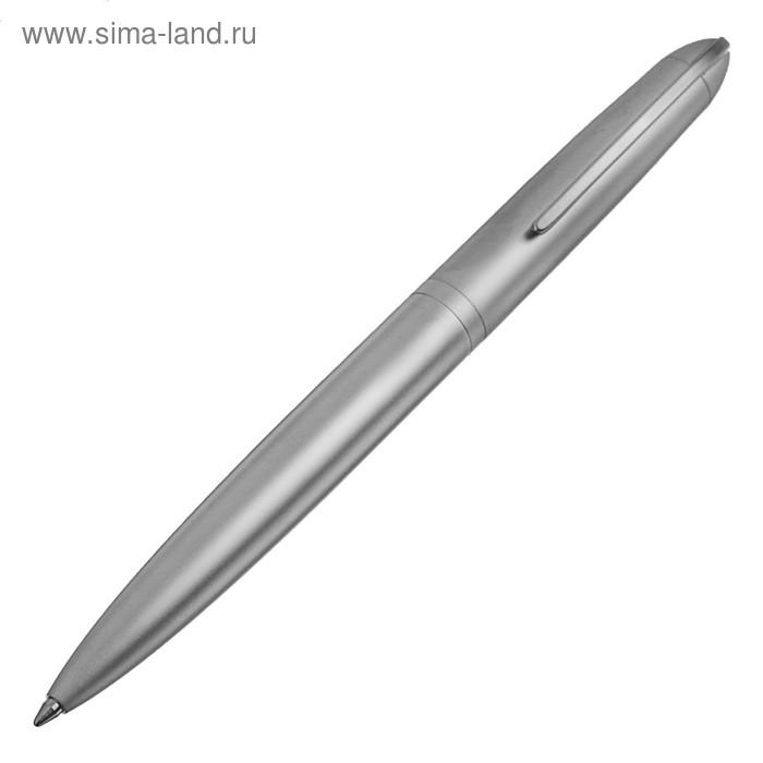 Ручка шариковая Scrinova Mattchrom стержень тип G2 (объемный для ручки Parker), в футляре, хром 82826 - Фото 1