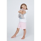 Пижама для девочки "Мишки-Тедди", рост 98-104 см, цвет розовый т106 - Фото 1