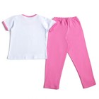 Пижама для девочки "Мишки-Тедди", рост 110-116 см, цвет розовый т107 - Фото 2