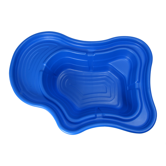 Пруд садовый пластиковый, 500 л, синий - Фото 1