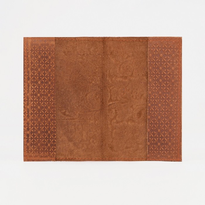 Обложка для паспорта, цвет коричневый - фото 1908353648