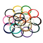 Пластик UNID PLA-20, для 3Д ручки, 20 цветов в наборе, по 10 метров - Фото 2