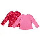 Комплект для девочки (2 блузки), рост 110 см, цвет розовый, принт звезды Л730 - Фото 5