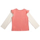 Блузка для девочки, рост 80 см, цвет персик/экрю Л778_М - Фото 6