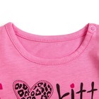 Блузка для девочки, рост 80 см, цвет розовый+экрю Л778_М - Фото 2