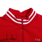 Костюм спортивный для мальчика (куртка+брюки), рост 104 см, цвет тёмно-серый+красный Н792 - Фото 3