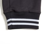 Костюм спортивный для мальчика (куртка+брюки), рост 104 см, цвет тёмно-серый+красный Н792 - Фото 7