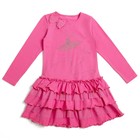 Платье для девочки, рост 98 см, цвет розовый Т004 - Фото 1