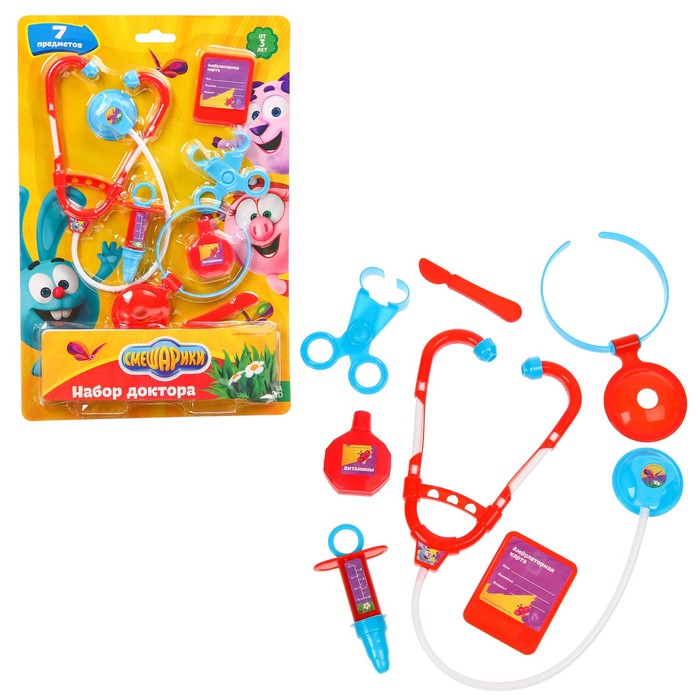 Набор доктора, Смешарики, 7 предметов 42907