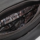 Сумка женская, 1 отдел на молнии, наружный карман, регулируемый ремень, змея, цвет серый - Фото 5