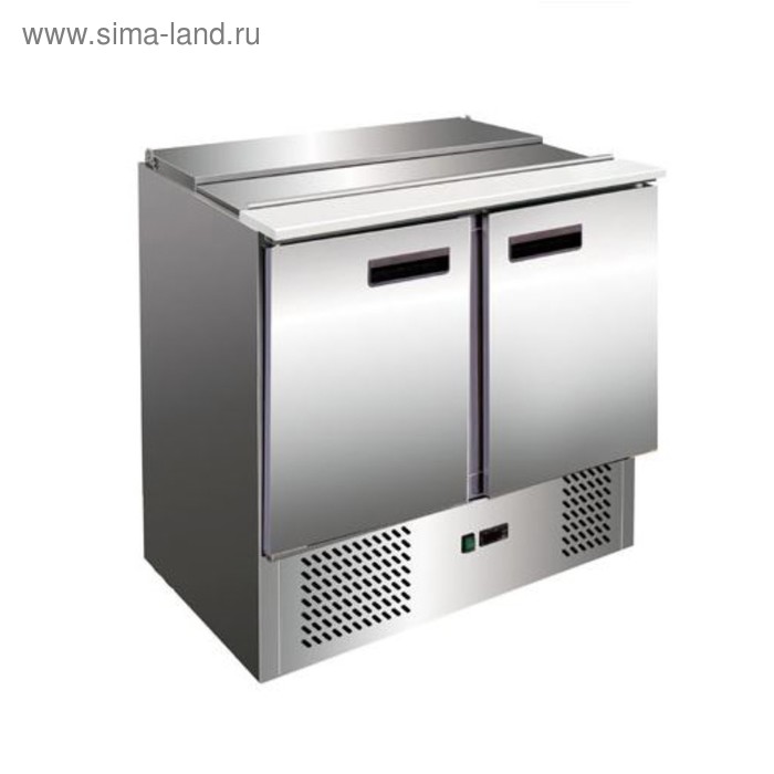 Холодильный стол GASTRORAG S900 SEC, для салатов, +2 до +8°С, 260 л, серебристый - Фото 1
