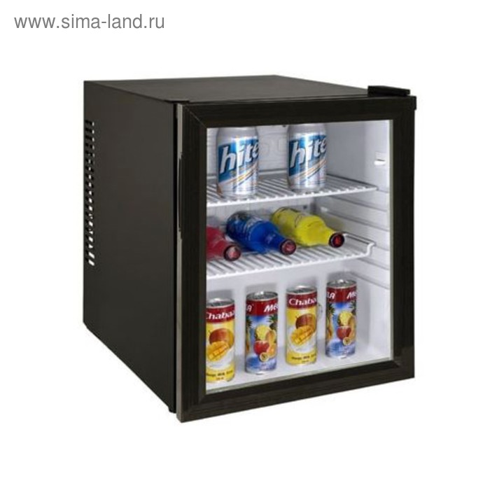 Холодильный шкаф GASTRORAG CBCW-35B, витринного типа, 35л, No Frost, подсветка, чёрный - Фото 1