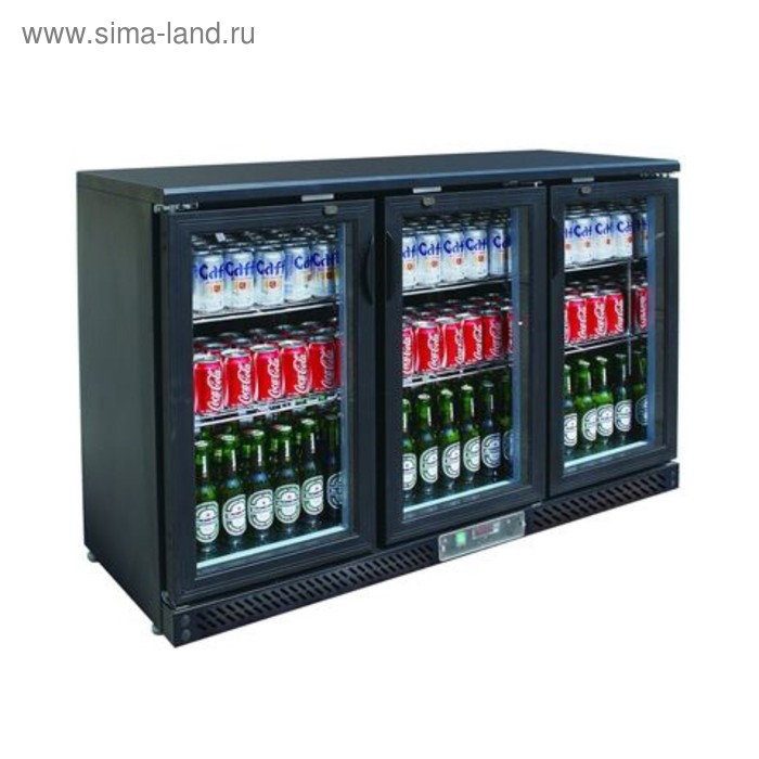 Холодильный шкаф GASTRORAG SC315G.A, витринного типа, 250 Вт, 382 л, +2 до +8°С, подсветка - Фото 1