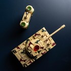 Танковый бой «Танковое сражение», на радиоуправлении, 2 танка, свет и звук - фото 3809516
