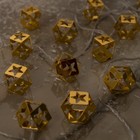 УЦЕНКА Гирлянда «Нить» 4 м с насадками «Кубик звезда», IP20, прозрачная нить, 20 LED, свечение тёплое белое, 8 режимов, 220 В - Фото 2