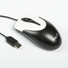 Мышь Genius NetScroll 100, проводная, оптическая,  800 dpi, USB, симметричная, черная - Фото 1
