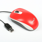 Мышь Genius DX-110, проводная, оптическая, 1000dpi, USB, симметричная, красная - Фото 1