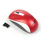 Мышь Genius NX-7010, беспроводная, симметричная, 1600dpi, USB, красная - Фото 1