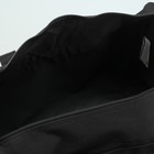Сумка спортивная «Модуль», отдел на молнии, 3 наружных кармана, цвет чёрный/синий - Фото 5