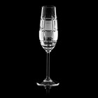 Набор бокалов хрустальных для шампанского «Шахматы», 160 мл, 6 шт - Фото 2