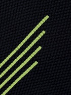 Суппорт голени, размер универсальный (1 шт), цвет чёрно/салатовый - фото 809330413