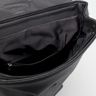 Сумка-рюкзак мужской, отдел на молнии, наружный карман, цвет чёрный - Фото 5