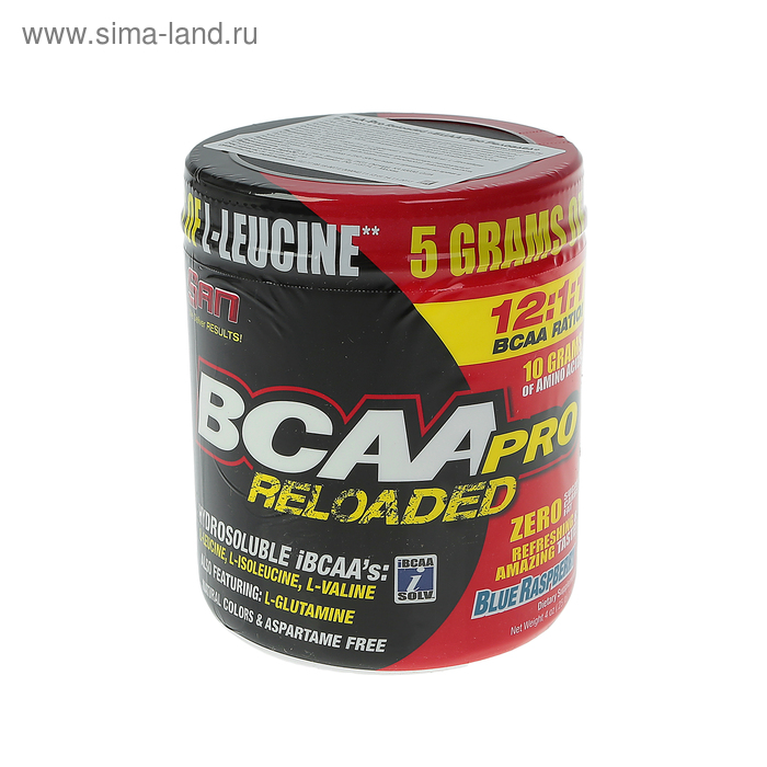 Аминокислоты SAN BCAA-Pro Reloaded, ежевика, 114 г - Фото 1