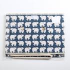 Короб стеллажный для хранения с крышкой «Северные мишки», 37×26×24 см, цвет синий - Фото 5