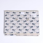 Короб стеллажный для хранения с крышкой «Киты», 37×26×24 см, цвет белый - Фото 6